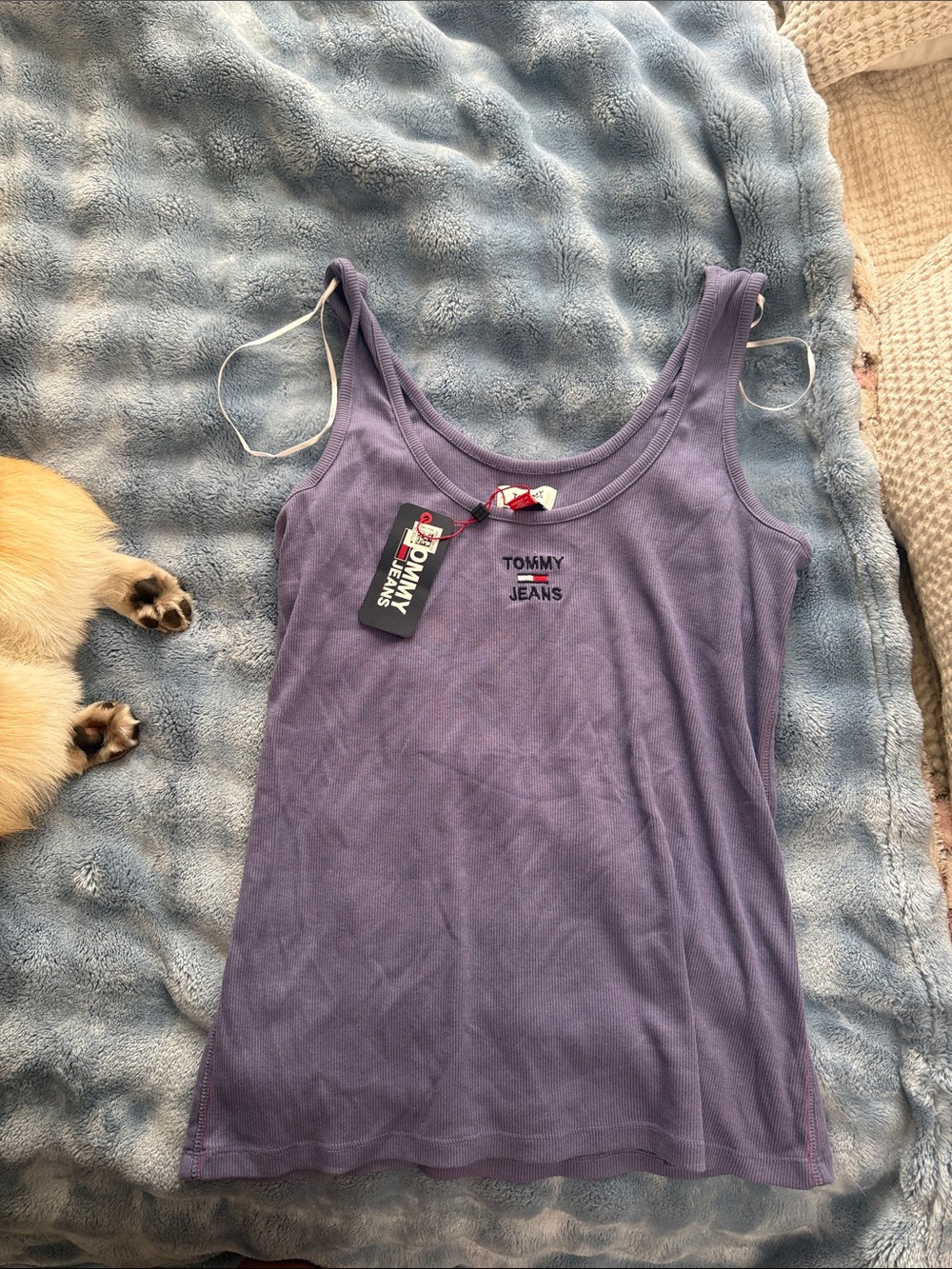 Tommy Jeans Lavender Tank Top